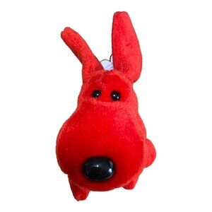 Ty Beanie Baby Original Baby Red Dog Plush Collectible Toy